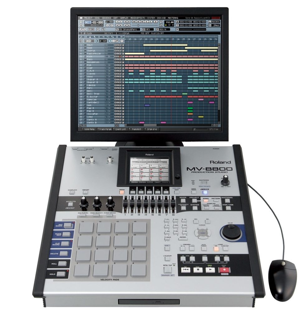 The Roland MV-8800 was first released in 2007 by Roland Corporation of